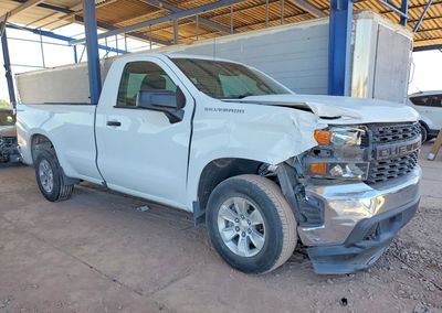 2021 Chevrolet Silverado C1500, daño Frontal, Copart lote 49100156, foto 4 de 12