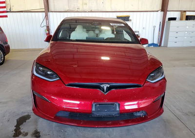 2023 Tesla Model X, daño Lateral, Copart lote 65648366, foto 5 de 14