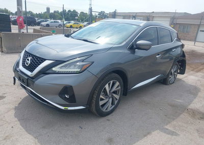2020 Nissan Murano Sl Intelligent Awd, daño Trasero, Iaai lote 46018922, foto 2 de 16