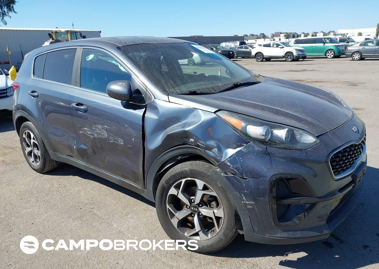 2020 Kia Sportage Lx, daño Lateral derecho, Iaai lote 46276326