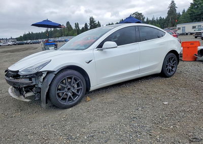 2019 Tesla Model 3, daño Lateral, Copart lote 58489976