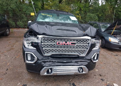 2020 Gmc Sierra 1500 4wd  Short Box Denali, daño Repossession, Iaai lote 46179339, foto 12 de 19