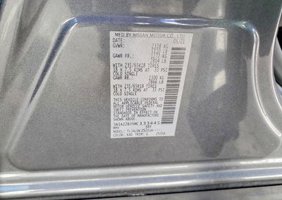 2021 Nissan Murano Sv, daño Frontal, Copart lote 63857516, foto 14 de 14