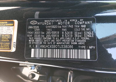 2026 Genesis Gv80 2.5t Rwd, daño Frontal, Iaai lote 45743241, foto 9 de 16