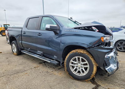 2021 Chevrolet Silverado K1500 Lt, Front End damage, Copart lot 68674486, photo 4 of 14