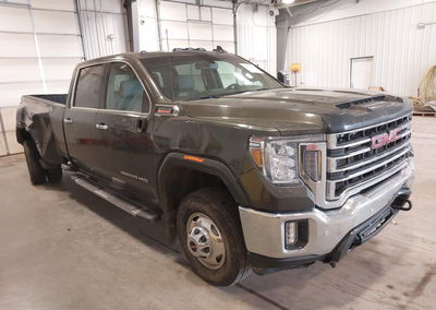 2022 Gmc Sierra 3500hd Slt, пошкодження: Задня частина, Iaai лот 44893100