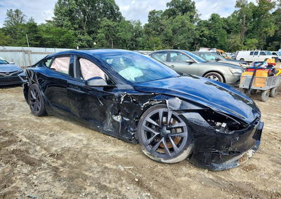 2022 Tesla Model S, uszkodzenie: Ao, Copart lot 70131526, zdjęcie 4 z 14
