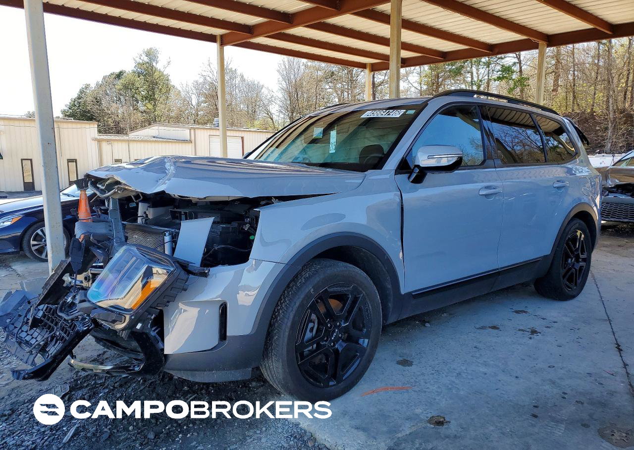 2024 Kia Telluride Sx-prestige X-line, daño Trasero, Copart lote 45664746