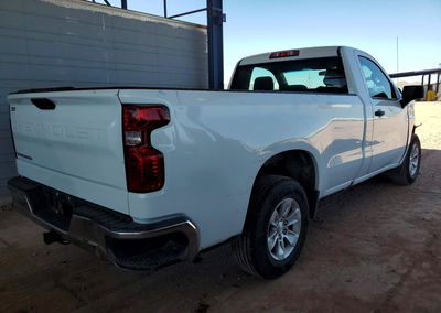 2021 Chevrolet Silverado C1500, daño Frontal, Copart lote 49100156, foto 3 de 12