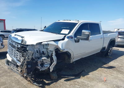 2024 Gmc Sierra 2500hd 4wd  Standard Bed Denali, Left Front damage, Iaai lot 45846226, photo 2 of 20