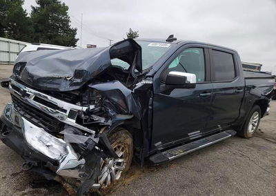 2021 Chevrolet Silverado K1500 Lt, Front End damage, Copart lot 68674486, photo 13 of 14