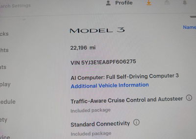 2023 Tesla Model 3 Rear-wheel Drive, uszkodzenie: Lewy bok, Iaai lot 46285446, zdjęcie 16 z 19