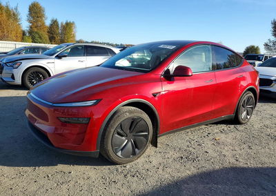 2026 Tesla Model Y, Side damage, Copart lot 74028116