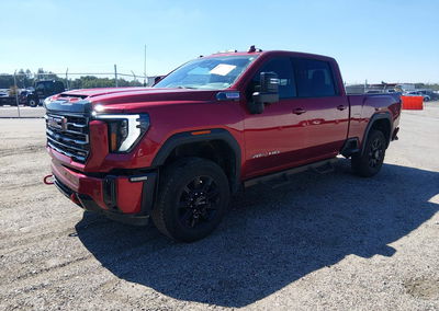2025 Gmc Sierra 2500hd 4wd  Standard Bed At4, Right Front damage, Iaai lot 46201625, photo 2 of 16