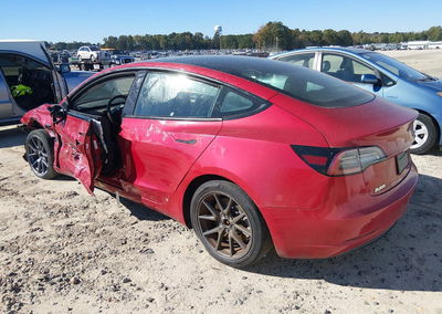 2023 Tesla Model 3 Rear-wheel Drive, Unknown damage, Iaai lot 46425584, photo 3 of 20