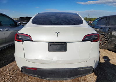 2025 Tesla Model Y, Front End damage, Copart lot 69797846, photo 6 of 12