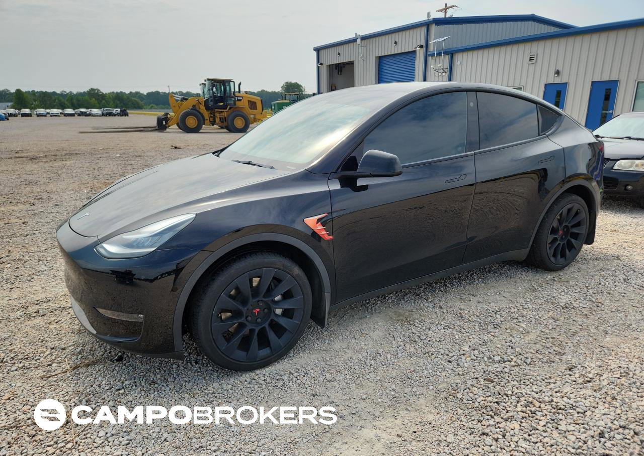 2021 Tesla Model Y, Minor Dents/Scratches damage, Copart lot 61363656