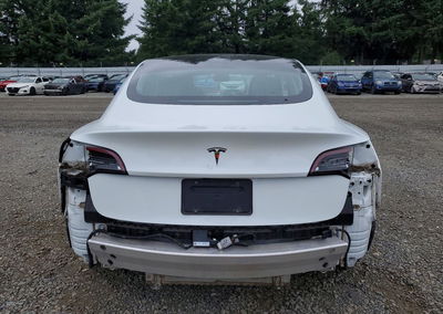 2019 Tesla Model 3, daño Lateral, Copart lote 58489976, foto 6 de 13