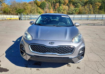 2020 Kia Sportage Lx, пошкодження: Бік, Copart лот 73153686, фото 5 з 16