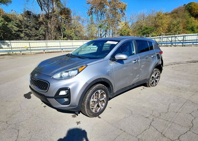 2020 Kia Sportage Lx, пошкодження: Бік, Copart лот 73153686