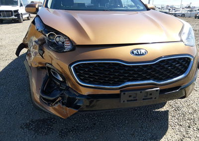 2021 Kia Sportage Lx, пошкодження: Правий перед, Iaai лот 45999453, фото 6 з 18