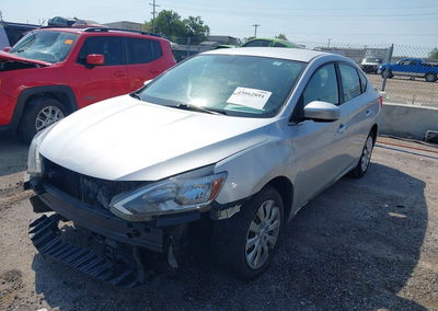 2019 Nissan Sentra S, daño Generalizado, Iaai lote 45862891, foto 2 de 17