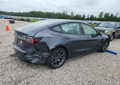 2021 Tesla Model 3, uszkodzenie: Tył, Copart lot 69881236, zdjęcie 3 z 12
