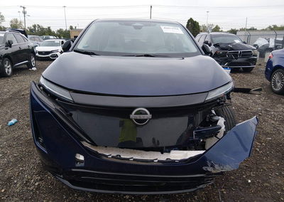 2025 Nissan Ariya Engage, Left Front damage, Iaai lot 46073518, photo 13 of 19