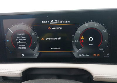 2025 Nissan Ariya Engage, Left Front damage, Iaai lot 46073518, photo 7 of 19