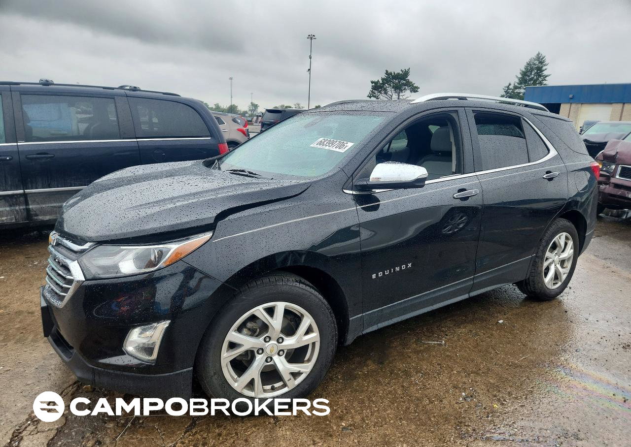 2019 Chevrolet Equinox Premier, uszkodzenie: Przód, Copart lot 68399706