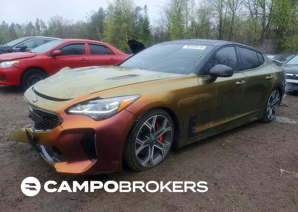 2020 Kia Stinger Gt2, uszkodzenie: Przód, Copart lot 52255516