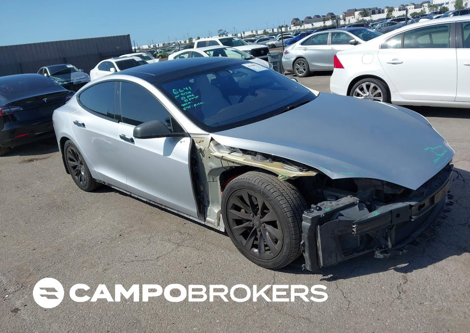 2019 Tesla Model S 100d/75d/long Range/standard Range, daño Frontal, Iaai lote 46349933