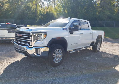 2021 Gmc Sierra 2500hd 4wd  Standard Bed Slt, daño Trasero, Iaai lote 46159539, foto 2 de 15