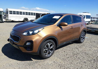2021 Kia Sportage Lx, пошкодження: Правий перед, Iaai лот 45999453, фото 2 з 18