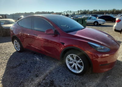 2023 Tesla Model Y, Side damage, Copart lot 72398166, photo 4 of 12