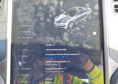 2019 Tesla Model S 100d/75d/long Range/standard Range, daño Frontal, Iaai lote 46349933, foto 7 de 21