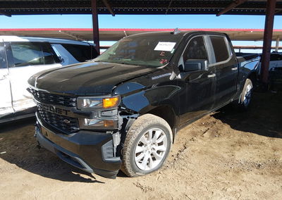 2020 Chevrolet Silverado 1500 2wd  Short Bed Custom, uszkodzenie: Left & Right Side, Iaai lot 46256257, zdjęcie 2 z 16