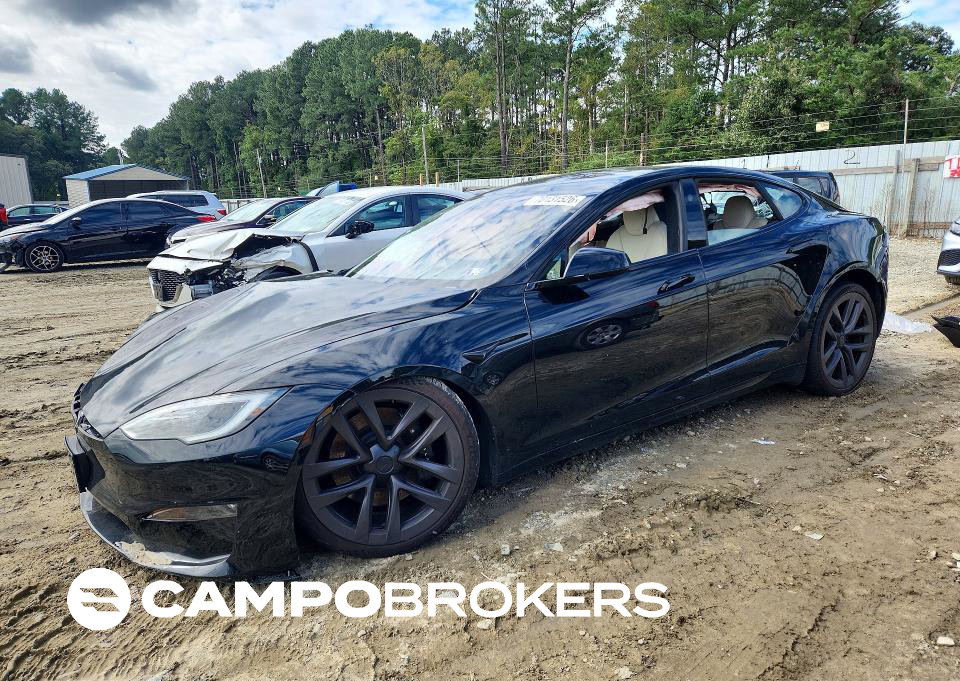 2022 Tesla Model S, uszkodzenie: Ao, Copart lot 70131526