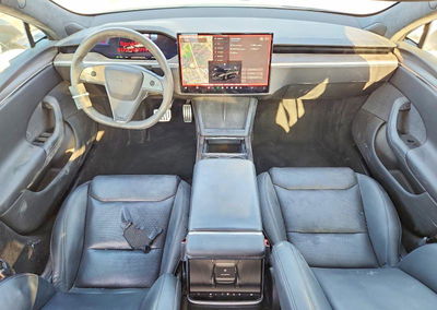 2023 Tesla Model S, daño Frontal, Copart lote 64551756, foto 8 de 15