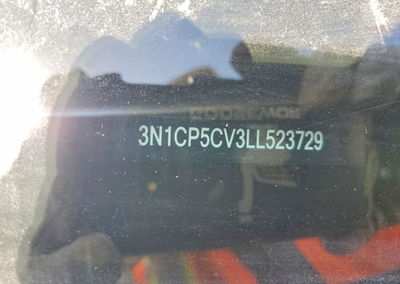2020 Nissan Kicks Sv, daño Volcadura, Copart lote 66337076, foto 13 de 14