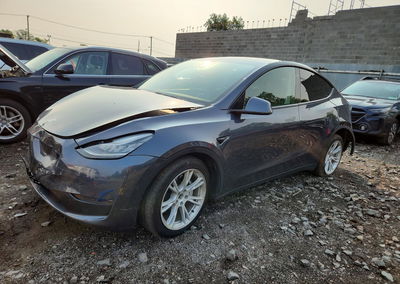 2021 Tesla Model Y, daño Frontal, Copart lote 64145956