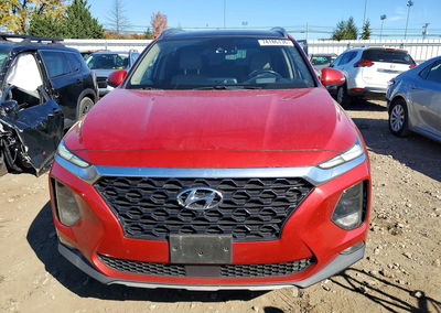 2019 Hyundai Santa Fe Ultimate 2.4l, Mechanical damage, Copart lot 74186136, photo 5 of 13