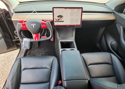 2021 Tesla Model Y, Minor Dents/Scratches damage, Copart lot 61363656, photo 8 of 12