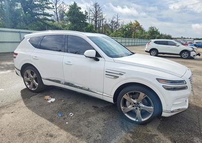 2024 Genesis Gv80 2.5t, daño Inundación, Copart lote 66832346, foto 4 de 15