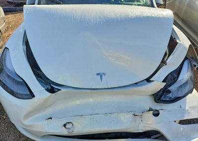 2025 Tesla Model Y, Front End damage, Copart lot 69797846, photo 11 of 12