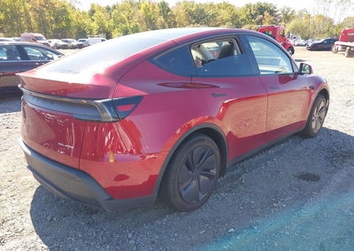 2026 Tesla Model Y All-wheel Drive/long Range Launch Series/premium All-wheel Drive, Left Side damage, Iaai lot 46290075,