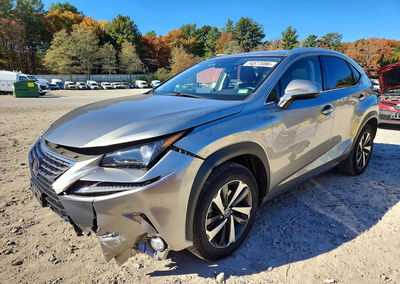 2020 Lexus Nx 300h, Front End damage, Copart lot 74577086