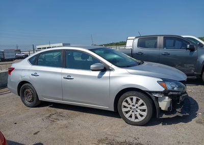 2019 Nissan Sentra S, daño Generalizado, Iaai lote 45862891, foto 14 de 17