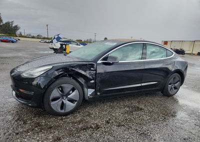 2019 Tesla Model 3, daño Frontal, Copart lote 74232316