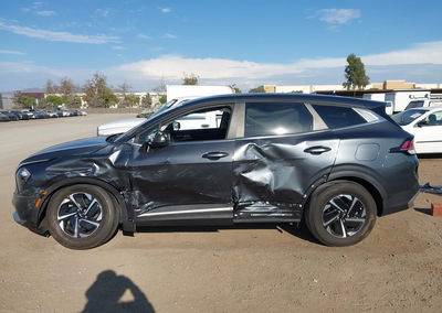 2023 Kia Sportage Hybrid Lx, Left Side damage, Iaai lot 46099245, photo 15 of 17